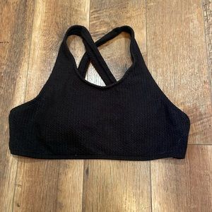 Black swim suit top - never worn